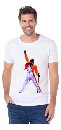 Playera Queen Diseño 80 Rock Freddy Mercury Grupos Beloma