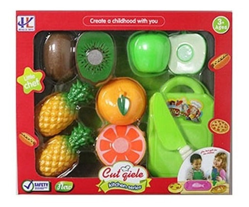 Juego Cocina Verduras Con Velcro