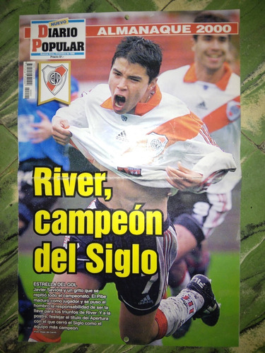 Almanaque 2000 - River Campeon Del Siglo - Diario Popular
