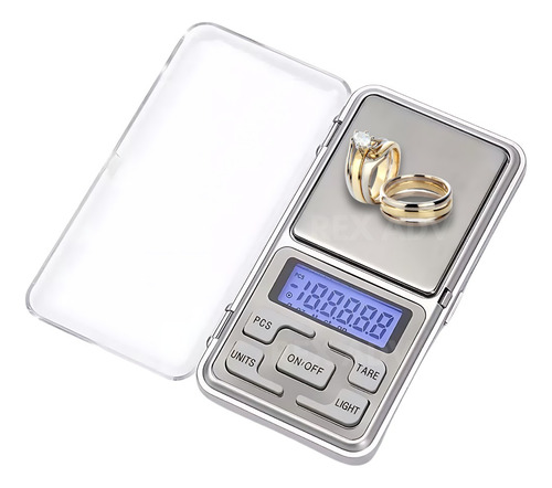 Báscula Gramera Digital 0.01g X 500g Alta Precisión Joyería