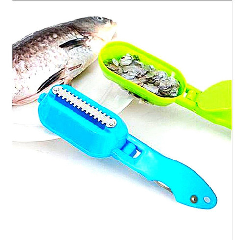 Imagem 4 de 5 de Descamador Escamador De Peixe Com Reservatorio Profissional