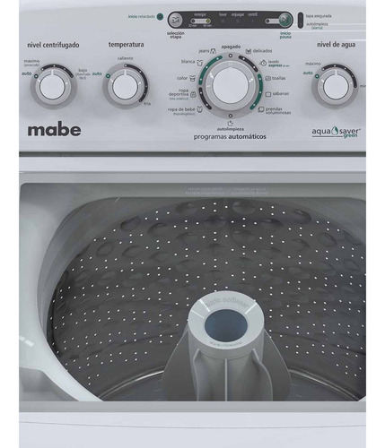 Lavadora automática Mabe LMA71214V blanca 21kg 120 V