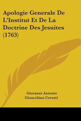 Libro Apologie Generale De L'institut Et De La Doctrine D...