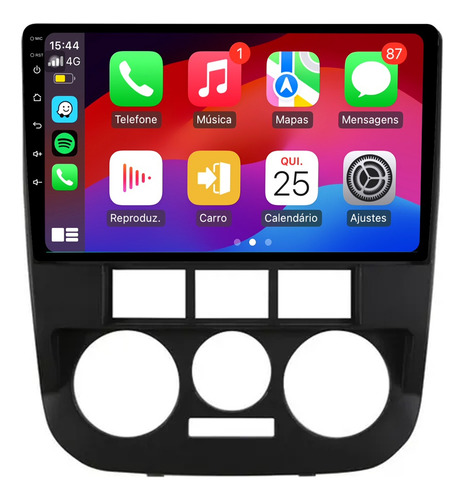 Central Multimidia Gol G4 9p Android 14 Carplay 4gb 64gb