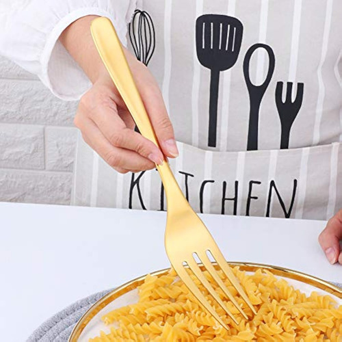 Tenedores Para Servir Buffet, Acero Inoxidable, 10 Pulgadas,