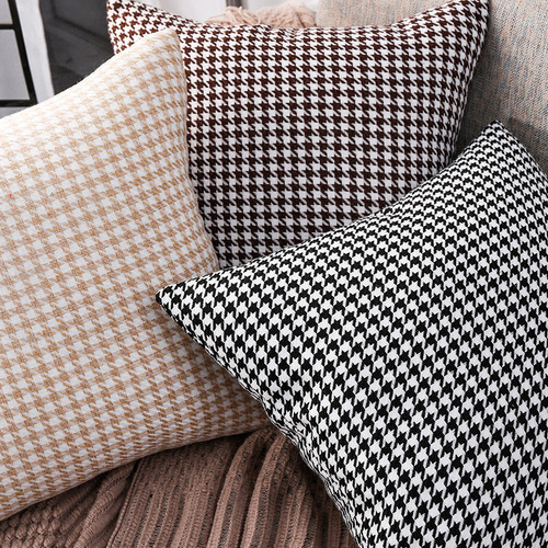 Fundas De Almohada De Lino Con Estampado De Rayas, Versátile