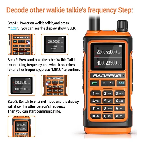 X6 Radio Walkie Talkie Baofeng Uv-17 Pro L Usb-c Ip45 Bf-17l