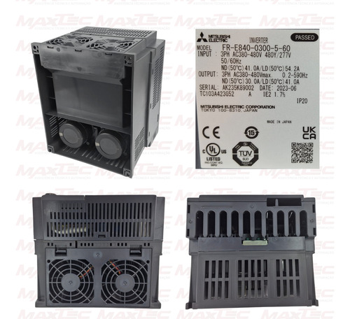 Inversor De Frequência Mitsubishi 20cv 380v Trifásicos E840