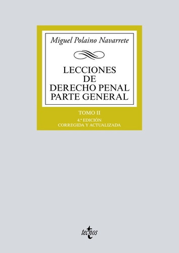 Libro Lecciones De Derecho Penal Parte General