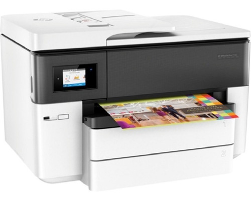 Imagen 2 de 5 de Multifuncional Hp Officejet 7740 Tabloide Sistema De Tinta