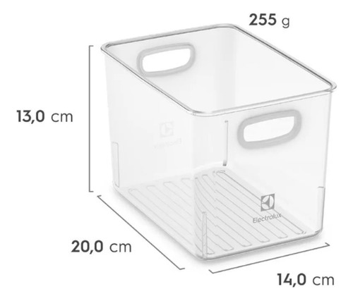 Conjunto de Caixas Organizadoras Electrolux Experience 3 Un, 14.4L Modular