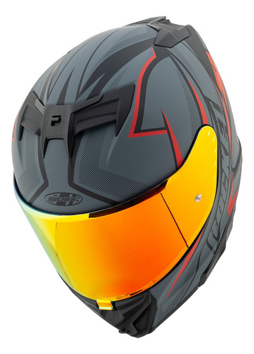 Casco Integral Joe Rocket Rkt210 Reactor + Mica Iridium Negro Lisa L
