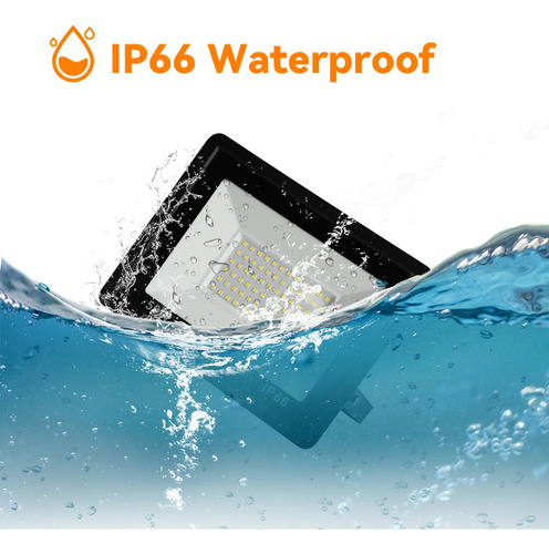 Proyector Led For Exteriores De 100w Ip66