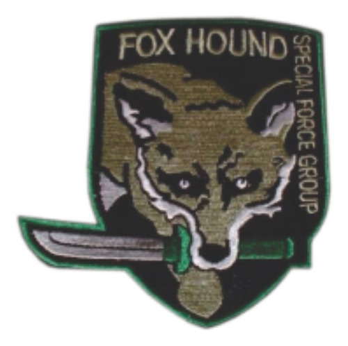 Bordado Termocolante Fox Hound Special Force Group