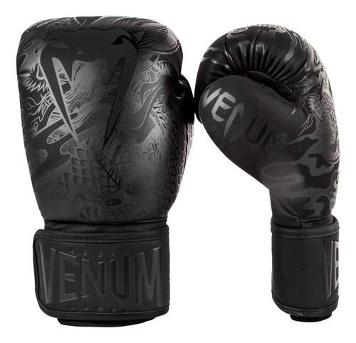 Venum Dragon's Flight - Guantes De Boxeo - Negro/negro - 8 .