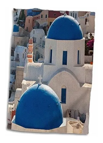 3d Rose The Village Of Oia Santorini Cyclades Islands-grecia