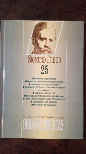 Obras Completas Nº 25 - Sigmund Freud - Losada