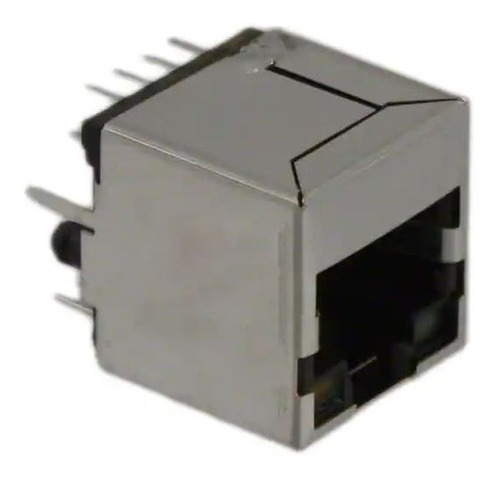 Caja Jacks Rj45 P/pcb, 1 Puerto, 10/100 Base-t. Si-46001-f