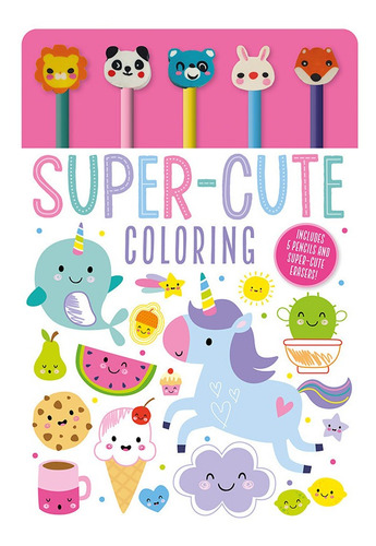 Libro De Actividades Super-cute Coloring