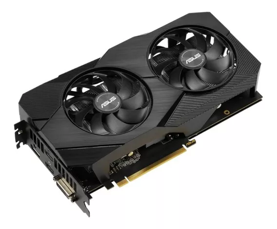 Placa de video Nvidia Asus Dual GeForce RTX 20 Series RTX 2060 DUAL-RTX2060-O6G-EVO OC Edition 6GB