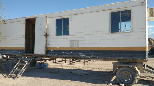 Trailer Oficina-comedor-dormitorio-baño