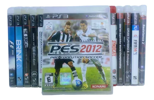 Jogo De Ps 3 Pes 2012 Game Original Midia Física Play 3