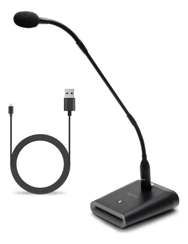 Micrófono De Cuello De Cisne Movo Gm-5 Profesional De 18
