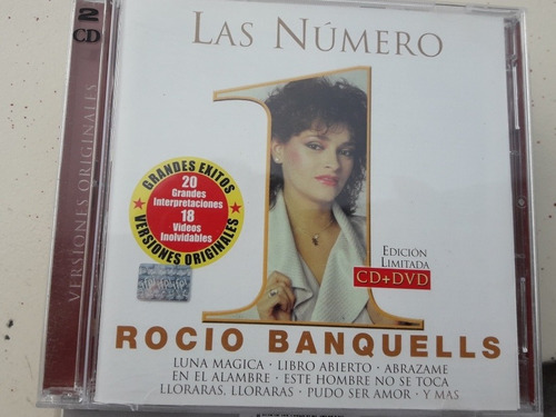 Rocio Banquels  Dvd + Cd  Thalia,lucia Mendez