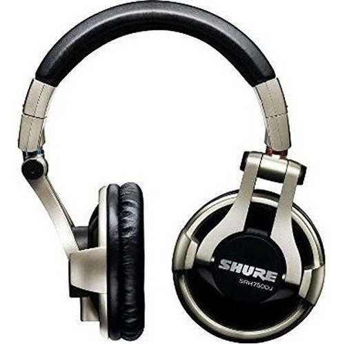 Shure Srh750dj Audifonos De Dj De Calidad Profesional (color