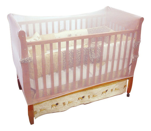 Red Mosquitera Jeep Crib Para Cuna Tamaño Estandar Blanco