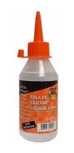 Super Cola Silicone Líquida 100ml Leonora Unidade