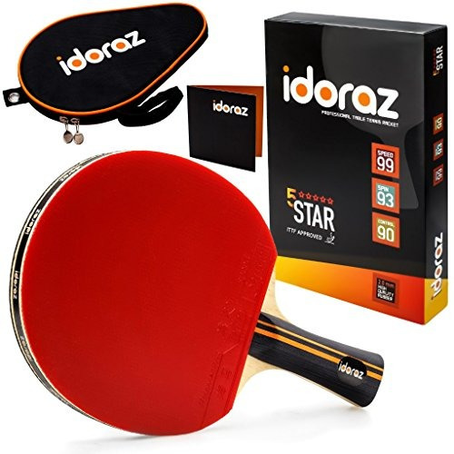 Raqueta Idoraz Para Tenis De Mesa  Ittr-gb-0001 Profesional