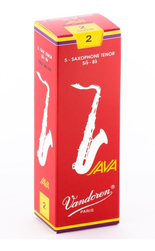 Caña Saxo Tenor Sib-bb Java Sr27r (caja X 5 Unds)