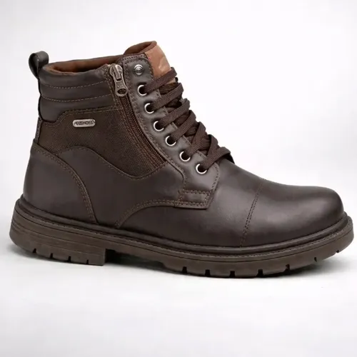 MLB 4073460761 Bota Coturno Masculino Cadarco Ziper Motoqueiro Palmilha Gel JM