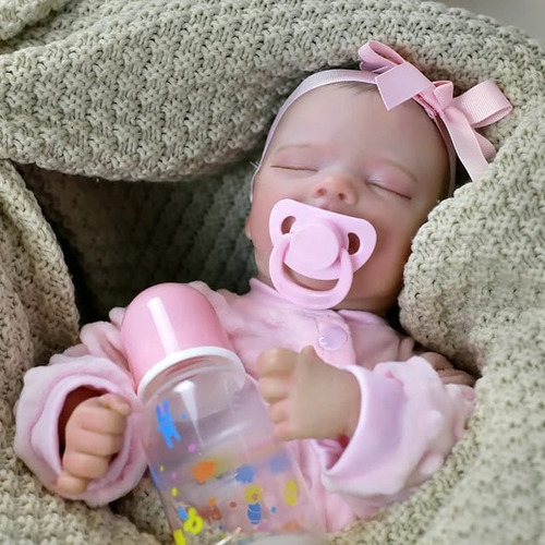 Bebé Resborn Recién Nacida Realista De Silicona.