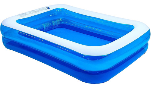 Jilong Piscina Inflable Rectangular Para Niños, Azul, 79 X 5