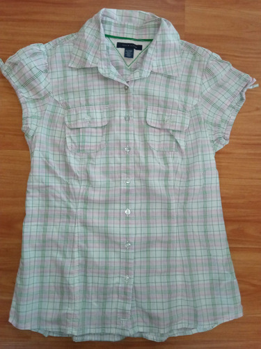 Camisa De Dama Mujer Tommy Hilfiger Xs Impecable Manga Corta