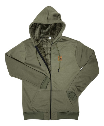 Campera De Algodón Friza Premium Abrigadas  Con Piel Adentro