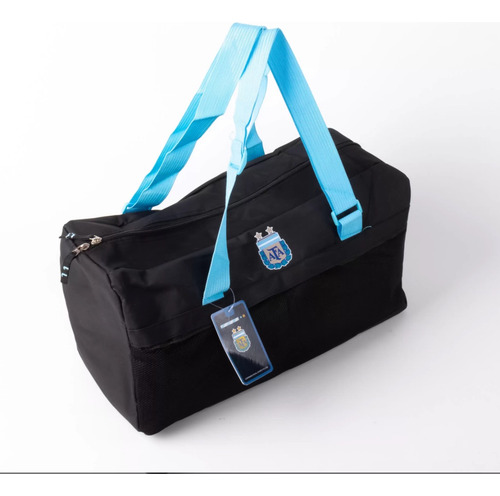 Bolso Deportivo Afa, Argentina, Producto Oficial Negro Afa