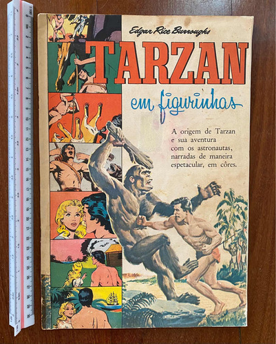 Álbum De Figurinhas Tarzan Em Quadrinhos Ebal 1969 Completo