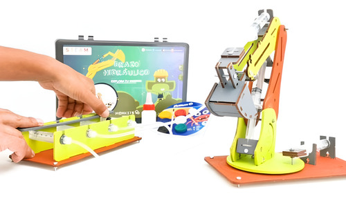 Juego Steam Brazo Hidráulico Proyecto Didactico