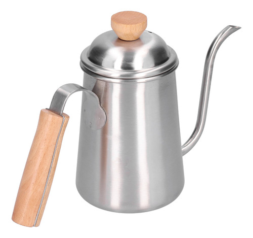 Chaleira De Gotejamento 650ml, Cafeteira Longa De Aço Inoxid