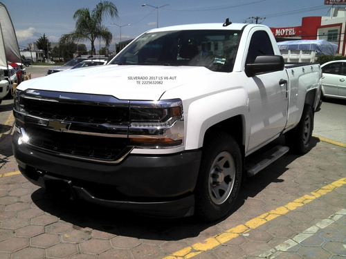 Imagen 1 de 15 de Chevrolet Silverado 2017 Ls 6 Cil Aut Eng $ 71,600