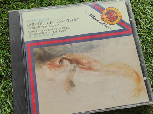 Laredo Negele Parnas Y Levine Cd Schubert Música Clásica (Usado)