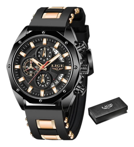 Reloj Lige Original Cronografos Activos Joyas D Pulso Hombre