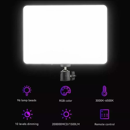 Panel Estudio Luz De Relleno Pl-26 Panel Video Fotografía