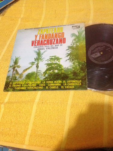 Conjunto Villa Del Mar Zapateado Disco De Vinil Original 