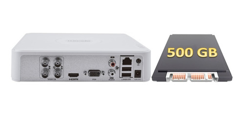 Imagen 1 de 5 de Dvr Epcom 4 Canales 2mp S04-turbo-l Disco 500gb