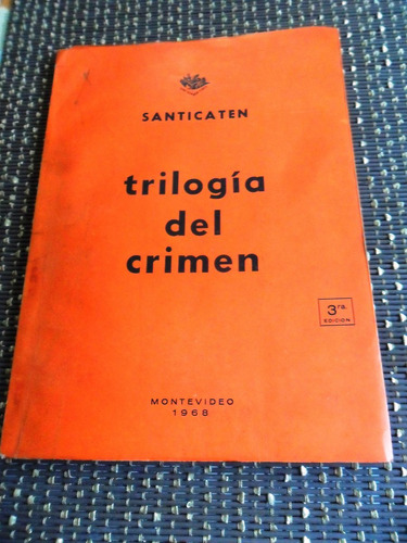 Santicaten Trilogia Del Crimen Usado 1968