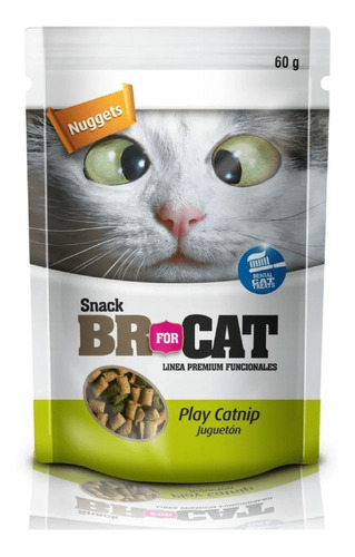 Snack Para Gato Br Play Catnip 60 Gr